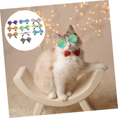 KESYOO 10pcs Pet Sunglasses for Dogs and Cats Lightweight Skin-Friendly Accessories for Stylish Outdoor Fun for Photo Shoots and Costumes