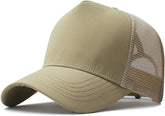 5 Panel Quick-Drying Oversize Trucker-Cap - L/XXL Plain Baseball Cap Mesh Hat