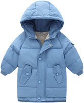 Winter Coat Boys 14 Toddler Kids Little Girls Winter Solid Coats Windproof Outerwear Winter Coat Boys Size 4t