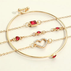 Elegant Bangle Cuffs for Ladies Sophisticated Cuff Set Beautiful Jewelry Present for Her