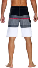 ninovino Men's Sportwear Swim Trunks Quick Dry Board Shorts with Lining