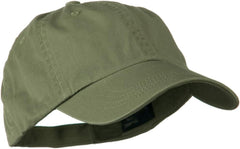 MG Low Profile Unstructured Cotton Cap - Olive OSFM