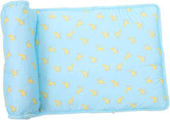 Pet Cooling Mat for Cats and Dogs Lightweight Cooling Cushion Adorable Banana Print Portable Ice Silk Pet Bed for Indoor and Outdoor Use