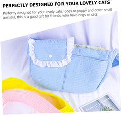 Hemoton Dog Carrier Backpacks Cat Backpacks for Small Dogs Pet Sling Bag Adorable Design Pet Travel Accessories