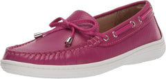 Driver Club USA Unisex-Child Kids Boys/Girls Leather Nantucket Loafer