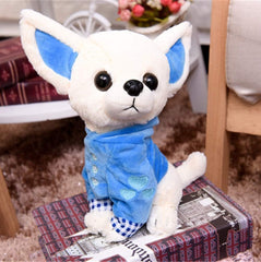 Stuffed Dog Puppy Toy Plush Toy Soft Doll Stuffed Animal Pillow Birthday Gift Present Cute Dog Ornaments Decoration Handicraft House Desktop Decoration Prop, 17cm/6.7"