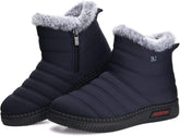 TEMOFON Womens Snow Boots Winter Warm Ankle Boots Waterproof Outdoor Fur Lined Shoes for Women