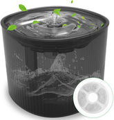 Cat Water Fountain Dog Water Dispenser Automatic Pet Fountain, Dogs Drinking Waterer Bowls Indoor Auto Watering Dish Animal Feeding & Drinking Quiet Waterfall with 1 Replacement Filter(61 oz/1.8 L)
