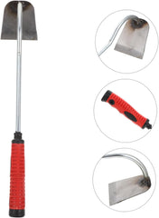 Hemoton Garden Hoe Long Handle Weeding Tool Hand Hoe for Landscaping Gardening