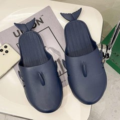 Shark Slippers - Unisex Fish Slippers for Men and Women - Funny Outdoor Beach Party Shoes