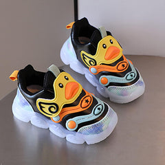 sfdgfhyf Children Sneaker Children Sports Shoes Light Shoes Small White Shoes Non Slip Soft Bottom Toddler Light Board