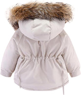 AnFeng Girls' Outerwear Jackets & Coats Baby Kids Girls Boys Winter Thick Warm Hooded Down Coat Down Paraks Pants