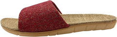 Hwayslon Fashion Unisex Linen Summer Skidproof Indoor Slippers