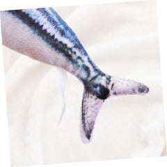 Fish Plush Pillow Decorative Throw Pillow Soft and Comfortable Stuffed Fish Toy for Boys and Girls and Adults