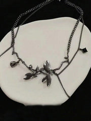 Unisex Dragonfly Cubic Zirconia Multicolor