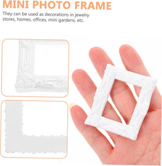 BESPORTBLE 5 Pcs Resin Mini Photo Frames for Wall Decor Vintage Picture Holders Mini Garden Decor