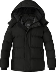 ZSHOW Girl's Winter Coats Waterproof Hooded Puffer Jacket Outerwear Winter Jacket