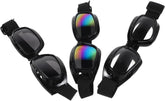 Zerodeko 3pcs Large Dog Goggles: Sun Protection Dog Sunglasses Windproof Waterproof Pet Glasses with Adjustable Strap for Driving Motorcycle