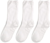 Jefferies Socks Boys 8-20 3 Pair Pack Seamless Casual Crew Socks