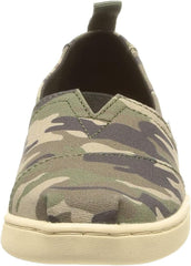 TOMS Boy's Alpargata Loafer Flat, Classic Camo, 13 Big Kid