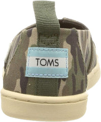 TOMS Boy's Alpargata Loafer Flat, Classic Camo, 13 Big Kid