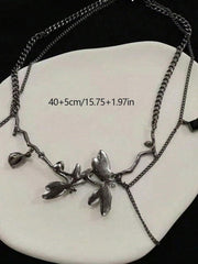 Unisex Dragonfly Cubic Zirconia Multicolor