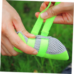Breathable Mesh Dog Boots for Small Dogs Non- for Walking Running and All-Weather