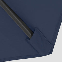 Umbrella Replacement Canopy Cover 200/270/300cm 6 Ribs/8 Ribs Cantilever Umbrella Canopy Replacement Cloth,Parasol Canopy Replacement Parts for Garden Yard Patio Deck, Lake Blue