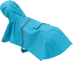 TOYANDONA Reflective Extra Dog Raincoat Lightweight Hooded Jacket for Dogs Easy to Wear Comfortable Safe for Bad Weather Conditions