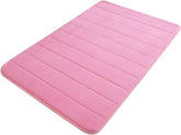 Memory Foam Bath Mat Rug, Ultra Soft and Non-Slip Bathroom Rugs Comfortable, Super Water Absorption, Machine Wash, Easier to Dry Floor Rugs Decor Foot Mat for Bathroom, Shower, Tub