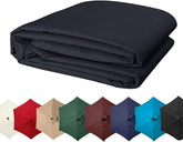 Patio Umbrella Replacement Top Canopy, 6 Ribs 8 Ribs Outdoor Garden Swimming Pool Parasol Market Table Umbrella Canopy Replacement 200/270/300cm Umbrella Top Cover Fabric