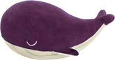 MUPI Whale Stuffed Animals Plush Pillow 4 Size Cute Soft Cotton Plushies Pillows Kawaii Blue Whale Toy Gifts for Kids Boys Girls Adults (Blue, 10 Inch)