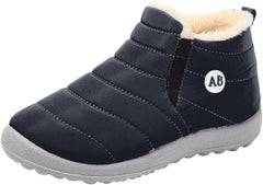 Toddler Boys Girls Winter Ankle Boots for Cold Weather Kids Warm Slip on Elastic Faux ๐
๐ฎ๐ซ Shoes Rubber sole