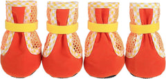 Pet Comfortable Shoes Set Permeable Dog Boot Comfortable Dog Booties Ensuring and Comfort