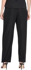 Alex Evenings Women's Straight Leg Dress Pant for Mother of The Bride, Elegant Party Outfit (Petite and Regular Sizes)