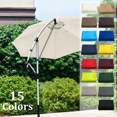 Generic Patio Umbrella 8.9/9.8ft Replacement Canopy for 8 Ribs,Outdoor Table Umbrella Canopy,Replacement parasol canopy Cover for Backyard Garden Beach Pool