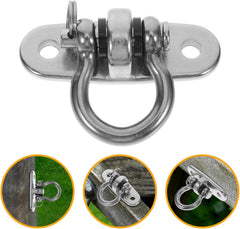 VANZACK Ceiling Mounted Swing Hanger Heavy Duty Stainless Steel Hook for Hammocks Chairs and Swings Easy Installation for Indoor and Outdoor Use and Stable Structure