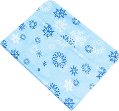 Dog Cooling Mat Bed Pet Cooling Pad Snowflake Pattern Outdoor Indoor Use Gel Ice Pad for Dogs Cats
