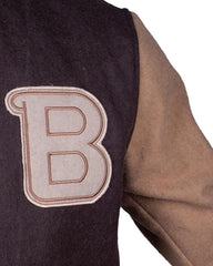 Mens Hotline Miami Varsity Letterman Fashion Wool Bomber Slim Fit Casual Warm Boys College Baseball Jacket