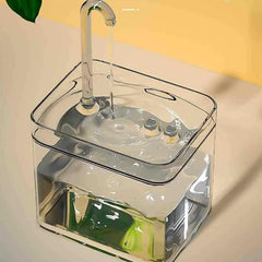 Cat Water Fountain, 1.5L Large Capacity Pet Drinking Fountain, Automatic Cat Feeding Watering Supplies, Dogs, Multiple Pets