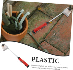 Happyyami Multipurpose Hand Hoe for Weeding and Gardening Sturdy Garden Tool Ergonomic Handle for Household Use and Garden Maintenance