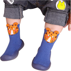 Big Slippers Toddler Baby Boys Girls Solid Warm Knit Soft Sole Rubber Shoe Socks Slipper Sandals Baby Boys