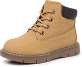 Apakowa Toddler Little Boys Water Resistant Ankle Work Boots (Toddler/Little Kid)