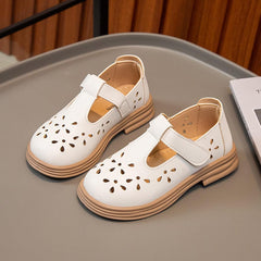 IWIHMIV Girl Mary Jane Shoes Flat Dress Shoes for Little Kid/Big Kid Comfortable Mary Jane Shoes Flat Dress Shoes