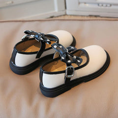 sfdgfhyf Little Boys Solid Color Sneaker Fashion Autumn Girls Casual Shoes Thick Sole Round Toe (Black, 9.5-10 Years Big Kids)