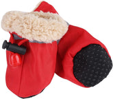 Dog Shoes Boots Socks for Small Medium Dogs Cats Winter Warm Soft Cotton Padded 4Pcs (06)