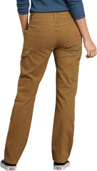 Dickies Women's Relaxed Straight Stretch Double-Front Carpenter Pant
