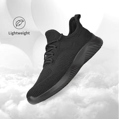 Flysocks Mens Slip On Sneakers Non Slip Work Shoes Lightweight Mesh for Casual Tennis Running Walking Shoes