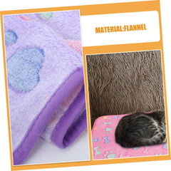 3pcs Pink Dog Couch Blanket Fluffy Pet Blankets Washable Dog for Bed and Couch