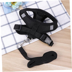 Happyyami Adjustable Pet Harness Vest Collars for Small Medium Dogs Dog Car Harness Puppy Supplies Cats